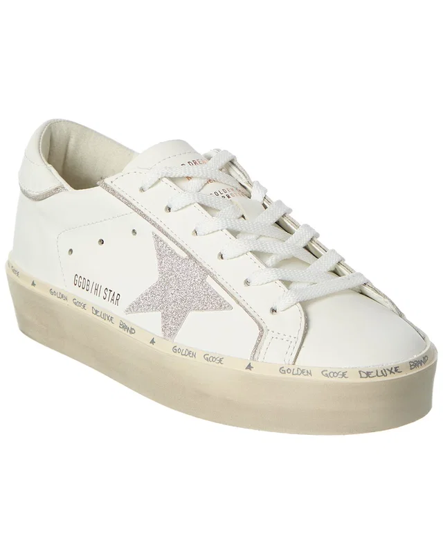 Golden Goose Hi Star Leather Sneaker, image 1 of 1 from Rue La La