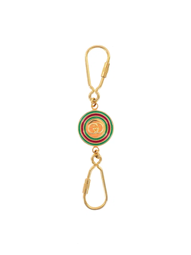 Gucci Enameled Spinner Keychain from Arcade Vintage