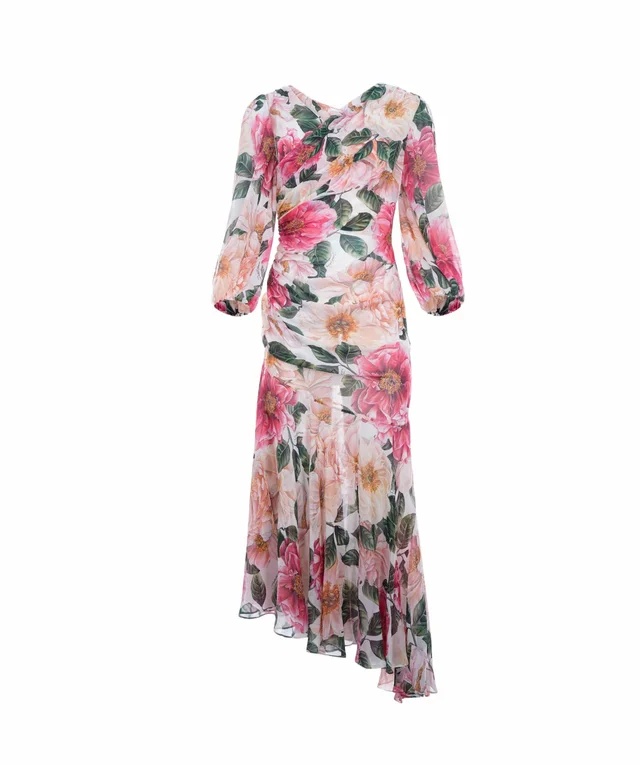 Dolce & Gabbana Dolce and Gabanna Floral Midi Length Dress from Luxury Promise, photo 2 of 2