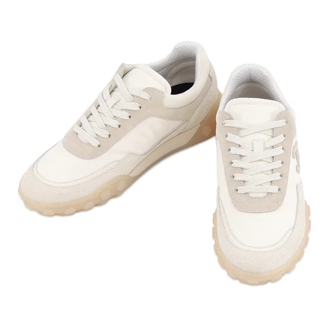 Chanel CC Logo Sneakers IvoryG47269-B24494-UA404 Calf Leather suede Size 39 in Calfskin from GALLERY RARE