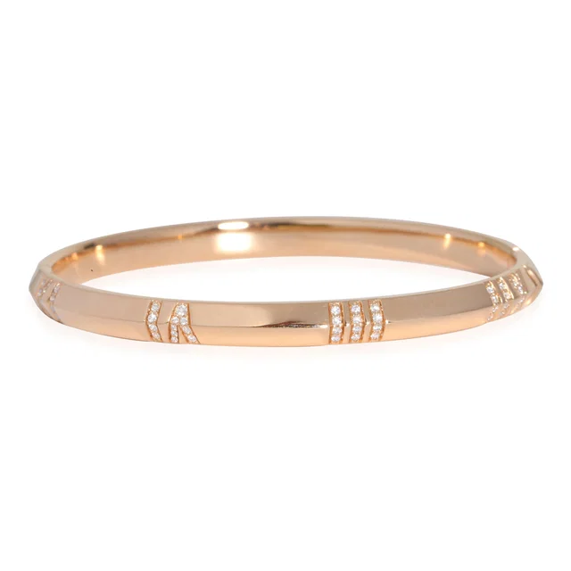 Tiffany & Co. Atlas Bracelet 18k Rose Gold 0.33 Ctw in Pink from HEWI