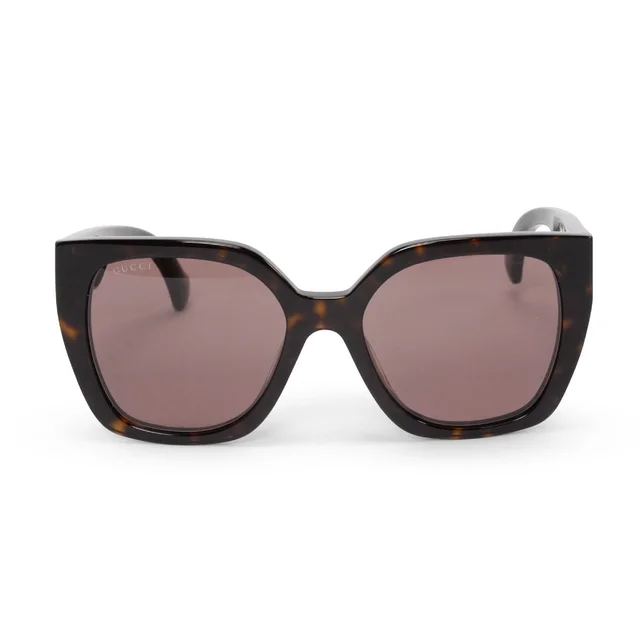 Gucci GG Web Butterfly Sunglasses in Tortoise from Blue Spinach