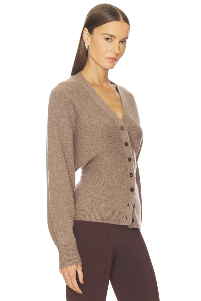 SRG Lieigh Cashmere Dolman Cardigan in Stone, photo 2 of 6 from REVOLVE (Canada)