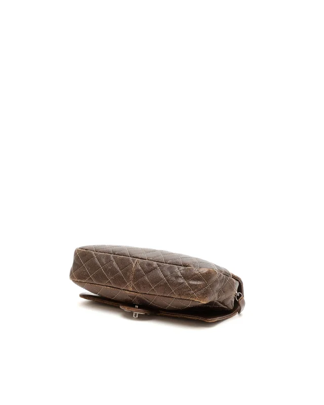 Chanel Medium Shiva Caviar Single Flap Bag in Caviar leather from A Retro Tale, photo 5 of 9
