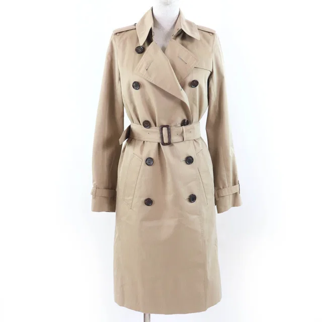 Burberry London Trench Coat Cotton Wool Liner Coat in Wool from LuxUness