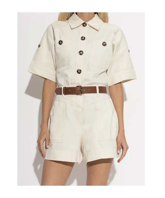 Self-Portrait Short-sleeved jumpsuit, photo 2 of 5 from SENSER