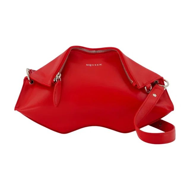 Alexander McQueen Manta Clutch — Red Calfskin in Red Calfskin from HEWI