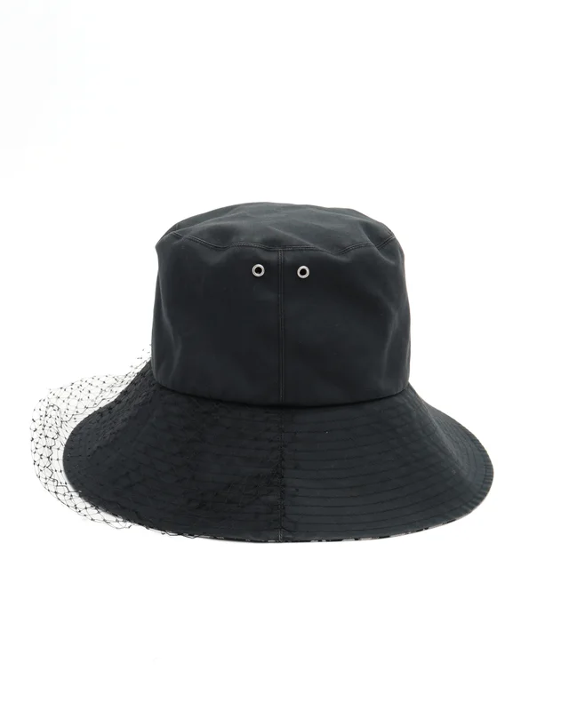 Dior Teddy-D Brim Bucket Hat with Veil from A Retro Tale, photo 2 of 2