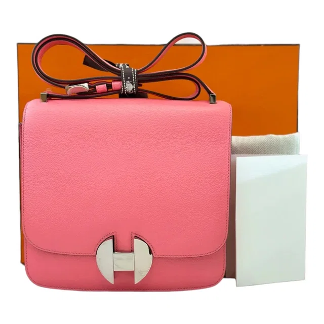 Hermès Evercolor 2002-20 Bag in Rose Ete in Pink from Luxury Promise