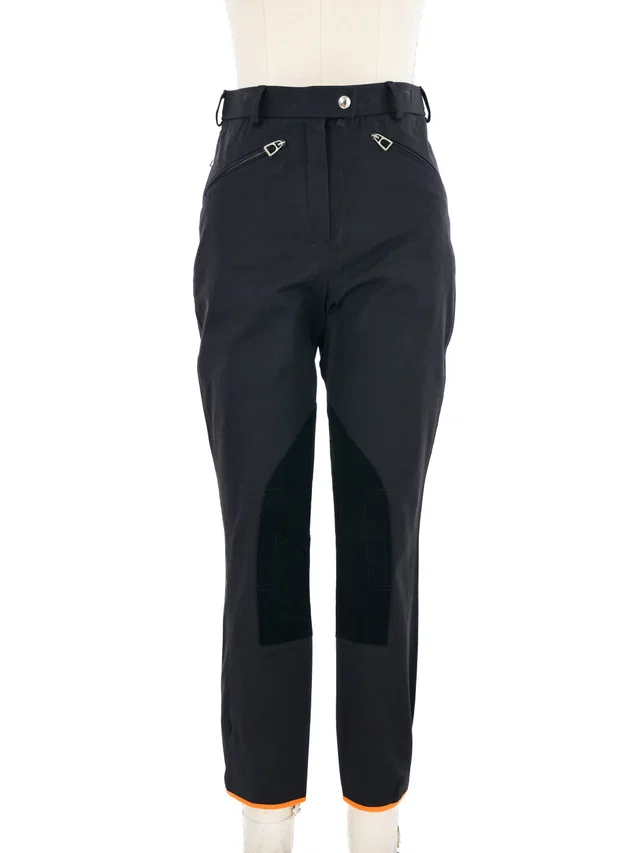 Hermès Riding Pants in Suede from Arcade Vintage
