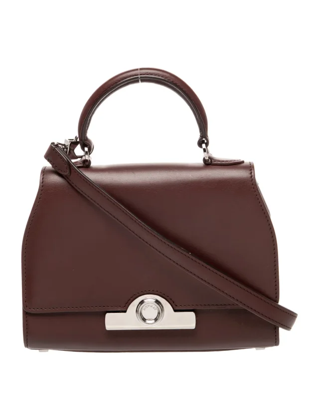 Moynat Leather Rejane BB in Leather from The RealReal