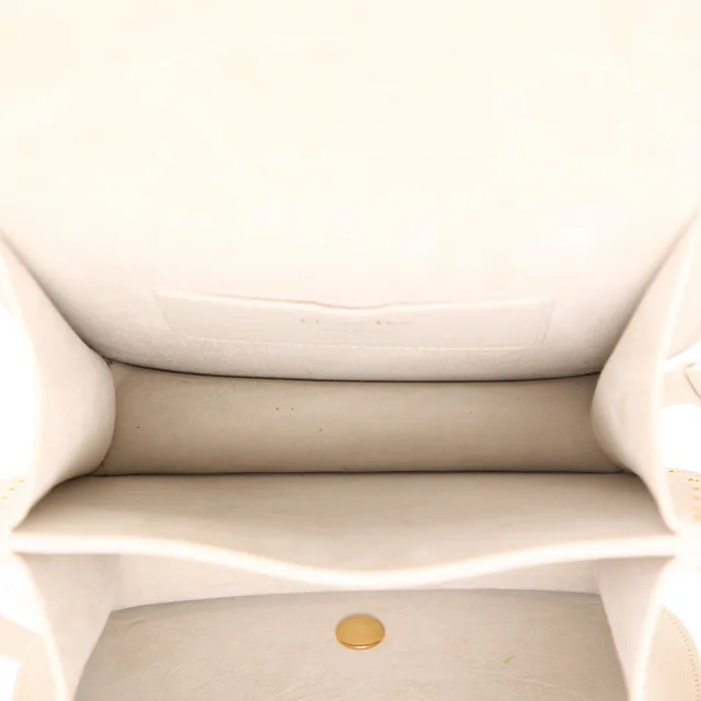 Dior Bobby Frame shoulder bag in White Leather from Collector Square, photo 4 of 4