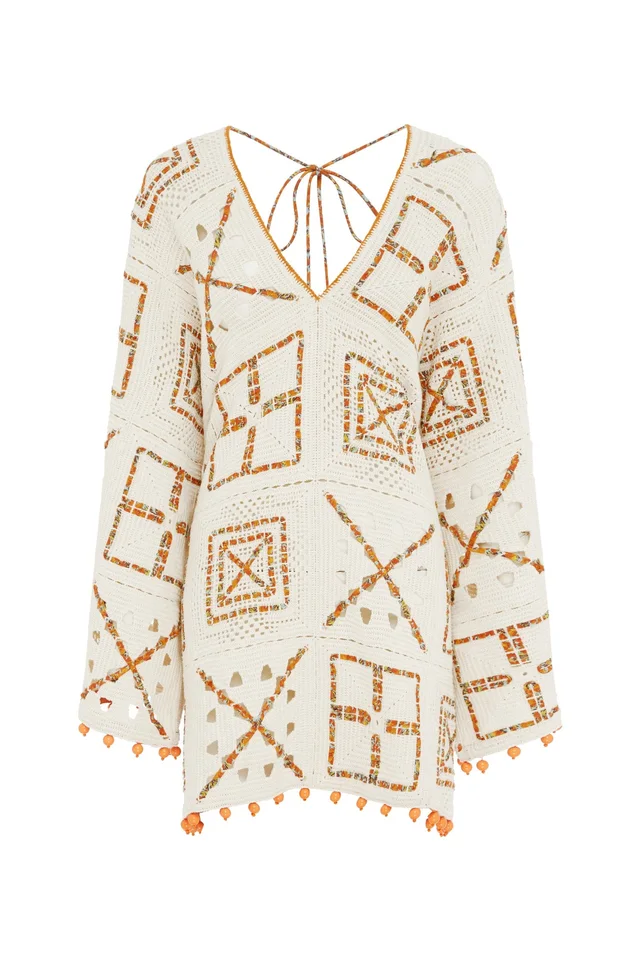2601 - SUMMER 26 MARVA CROCHET MINI DRESS from Alemais, photo 1 of 1
