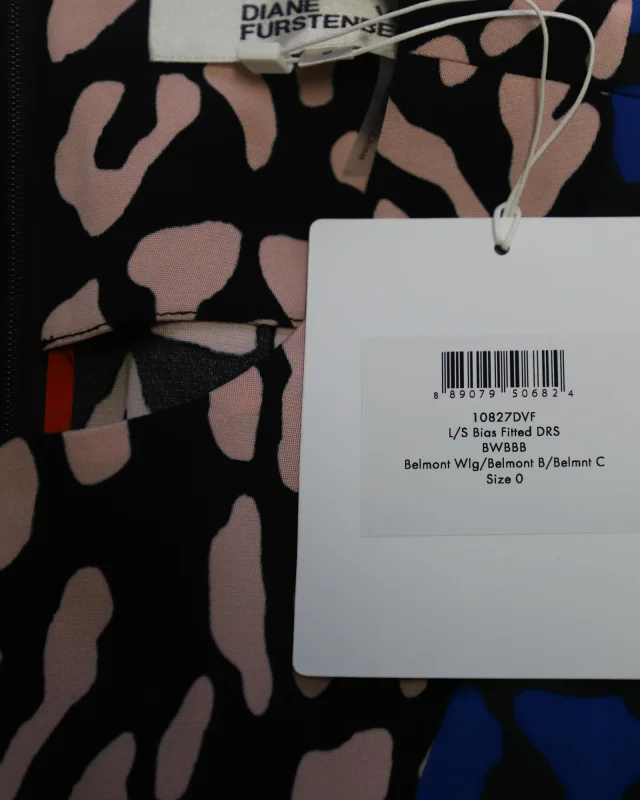 Diane von Furstenberg Belmont Shift Dress in Multicolor Silk, photo 6 of 6 from ShopSimon