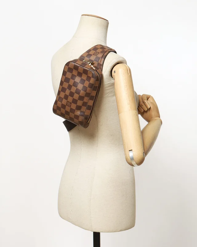 Louis Vuitton Damier Geronimo Sling Bag in Coated canvas from A Retro Tale, photo 10 of 10