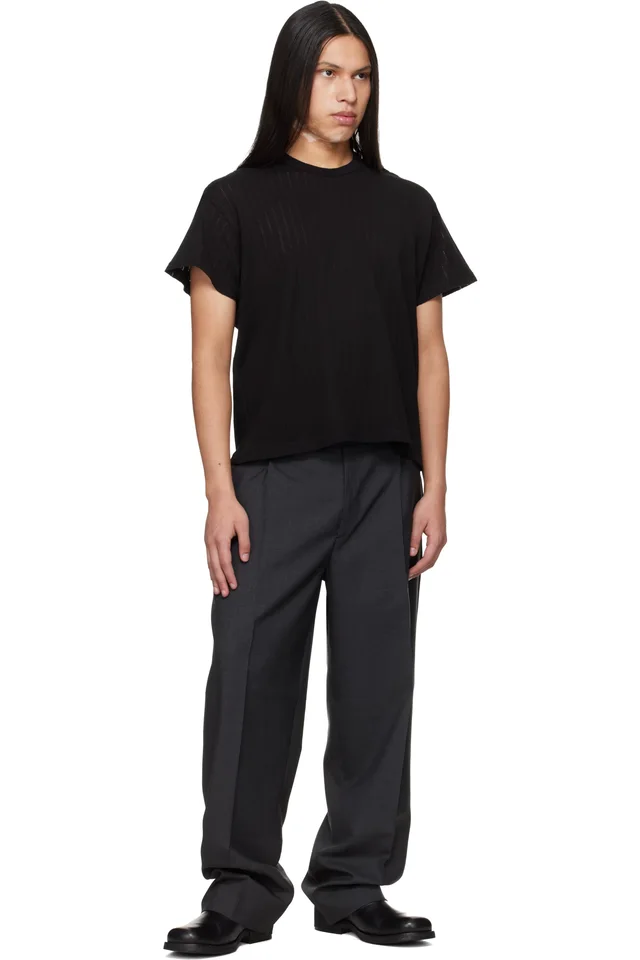 mfpen Black Ornament T-shirt, photo 4 of 4 from SSENSE
