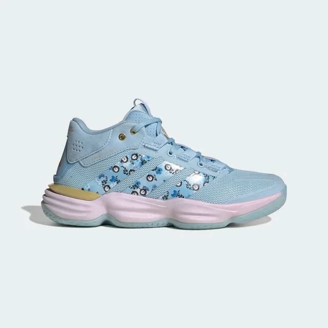 Adidas Disney Princess Court Stabil Indoor Shoes in Blue, photo 2 of 9 from adidas (US)