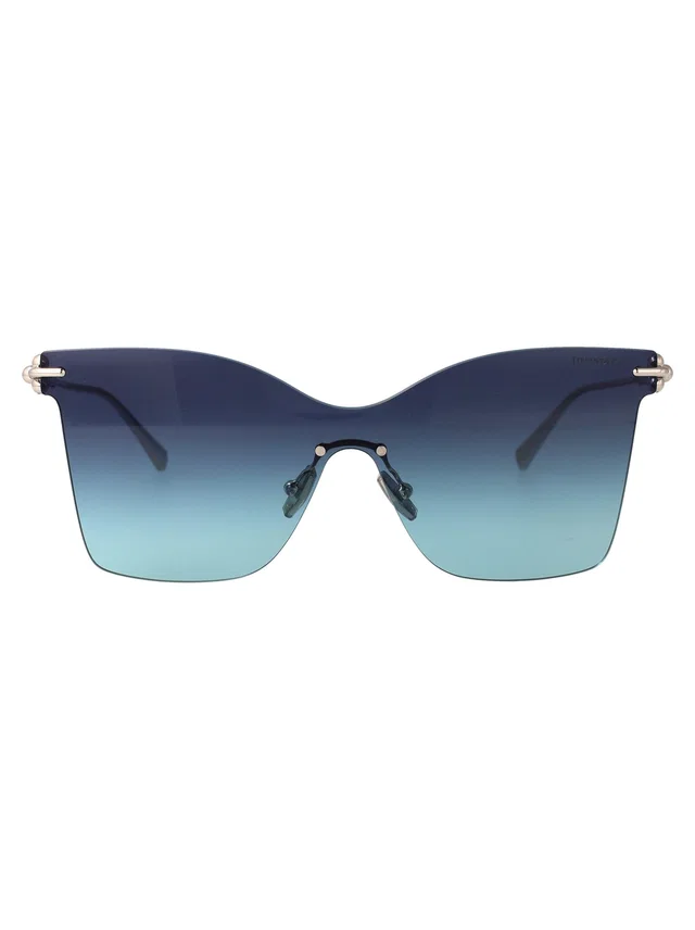 Tiffany & Co. 0tf3103k Gradient Lens Sunglasses — Silver Metal in Silver from HEWI