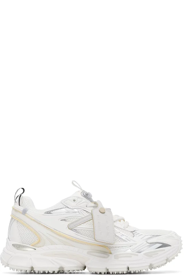 White 'Be Right Back' Sneakers