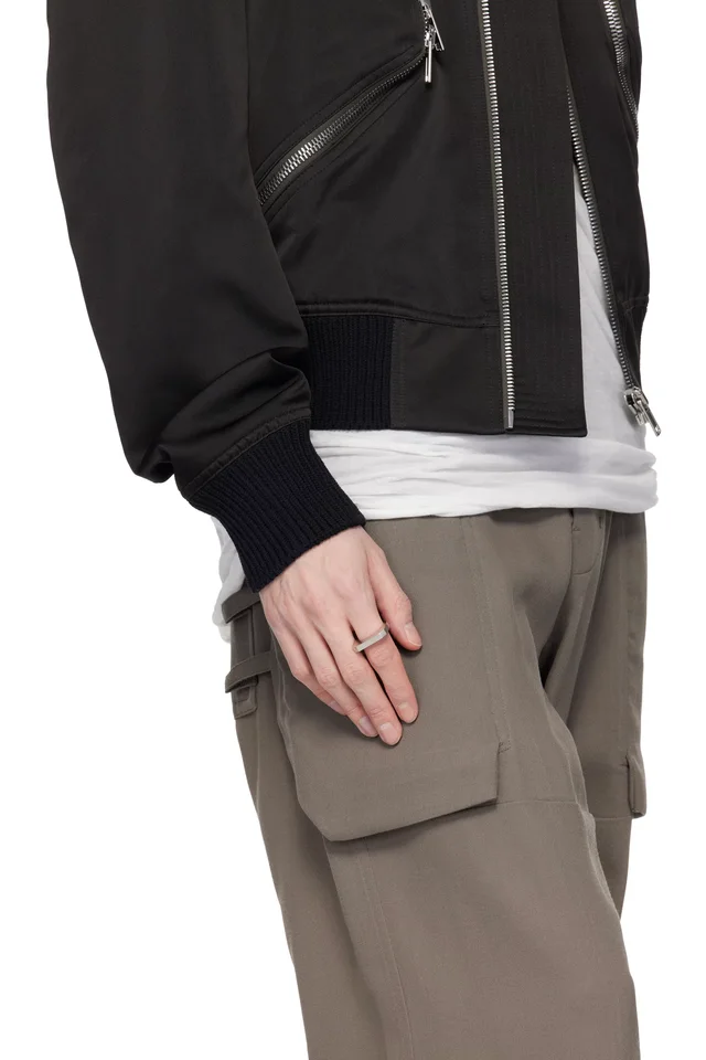 Rick Owens Hollywood Ring, photo 2 of 2 from SSENSE
