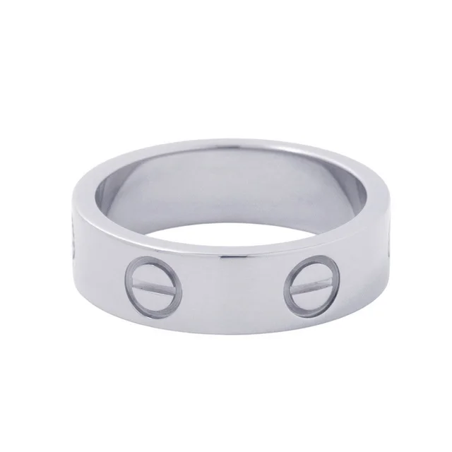 Cartier Love Ring Size Classic/52/#12B4084752/B4084700 18K White Gold in White from GALLERY RARE, photo 2 of 2