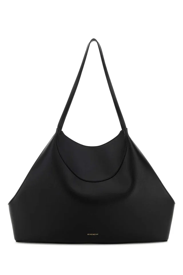 Givenchy Facet Shoulder Bag — Black in Black Calfskin from HEWI