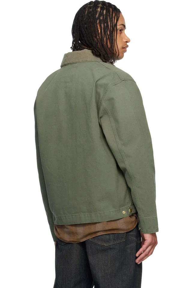 Carhartt Work In Progress Green Detroit Jacket, photo 3 of 4 from SSENSE