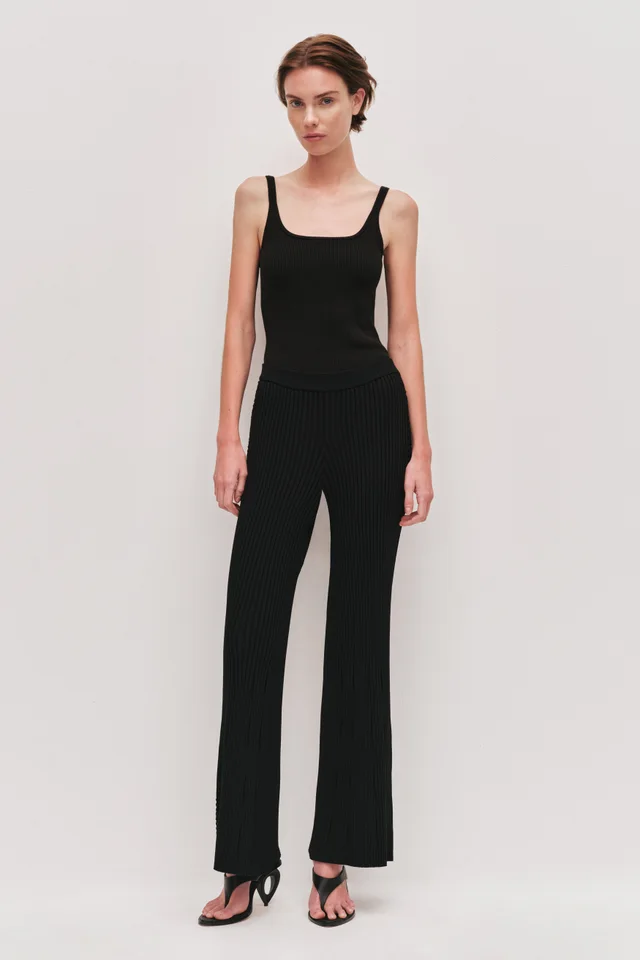 AJE Daphne Knit Pant in Black from Aje, photo 1 of 1