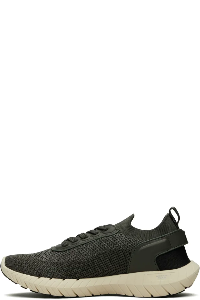 Khaki 'BOSS-MOTION' Sneakers, photo 3 of 5 from SSENSE