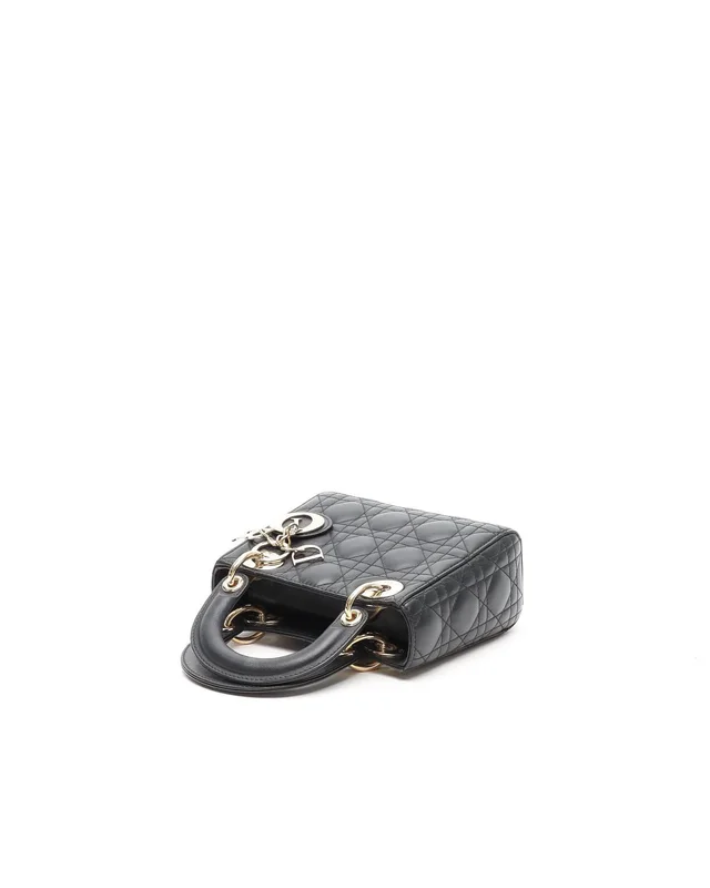 Mini Lady Dior Bag in Leather from A Retro Tale, photo 4 of 9