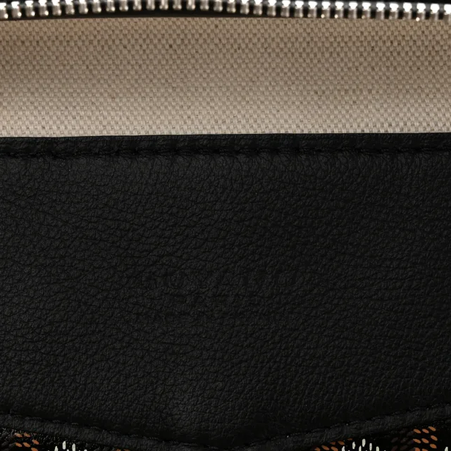 Goyard Goyardine Calfskin Cisalpin Backpack Black in Black Calfskin from FASHIONPHILE, photo 6 of 9