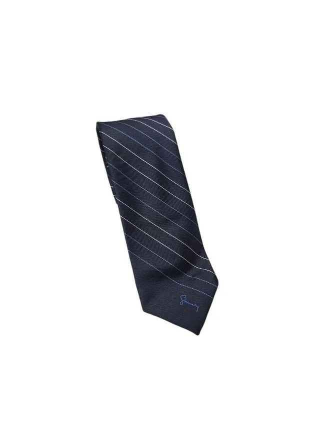 Givenchy Monsieur Blue White Striped Tie in blue|white from Poshmark
