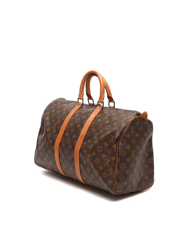 Louis Vuitton Monogram Keepall 45 Weekend Bag in Coated canvas from A Retro Tale, photo 3 of 13