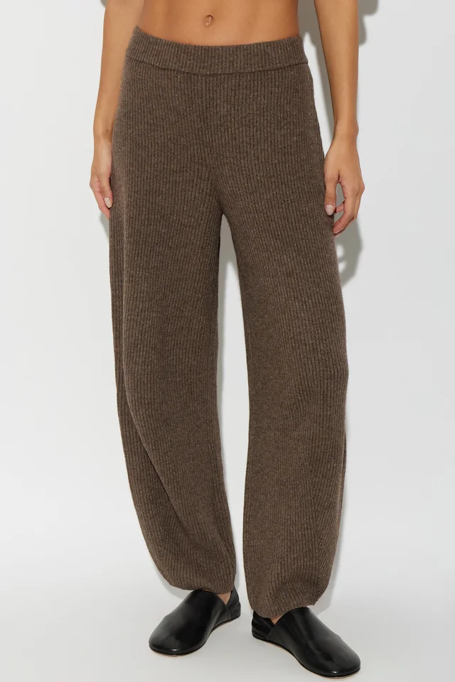 By Malene Birger Carmela Ribbed Knitted Trousers from SENSER, photo 1 of 1