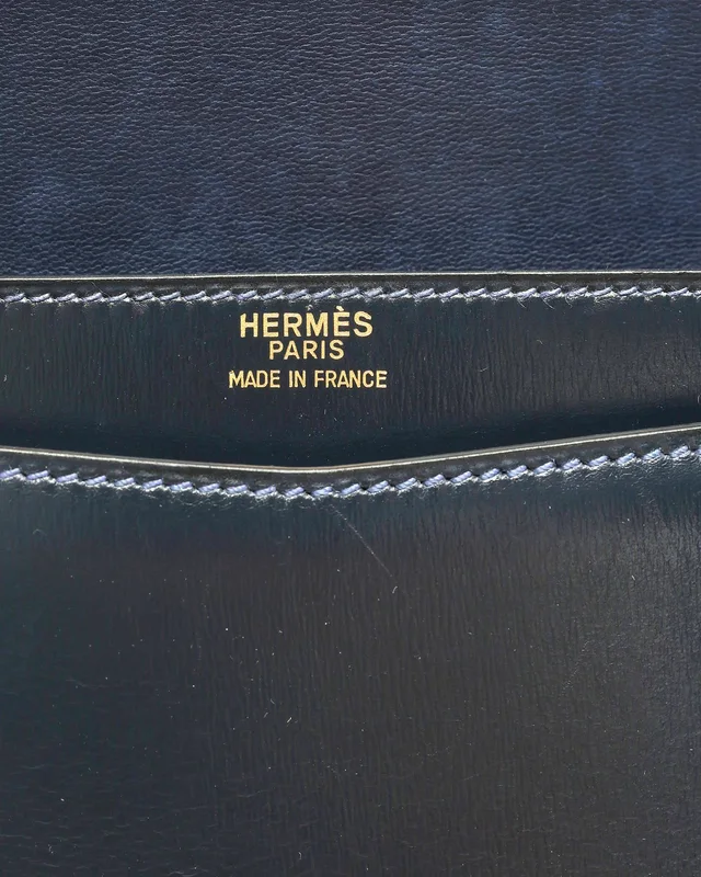 Hermès Lydie Box Shoulder Bag in Box leather from A Retro Tale, photo 9 of 10