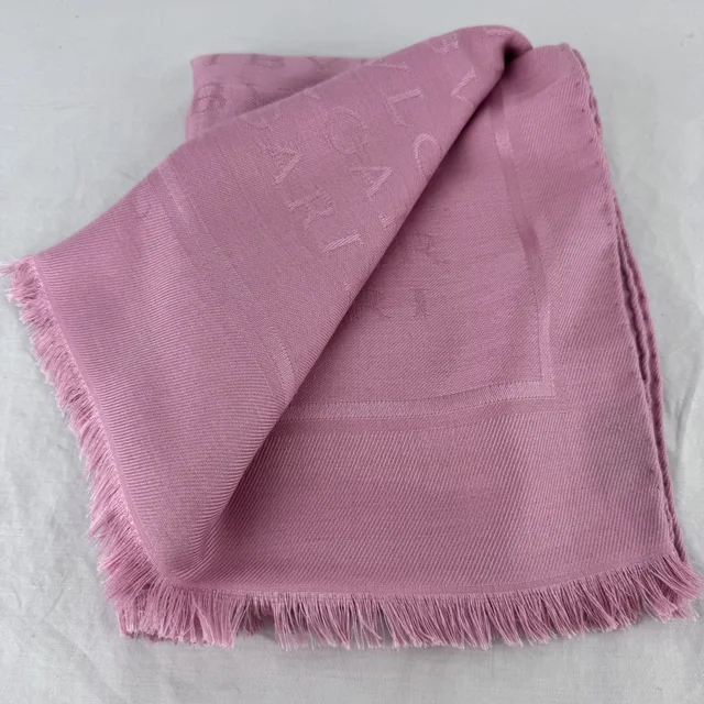 Bvlgari Logonania Stole / Shawl in 40% wool, 60% silk from Reowned, photo 5 of 5