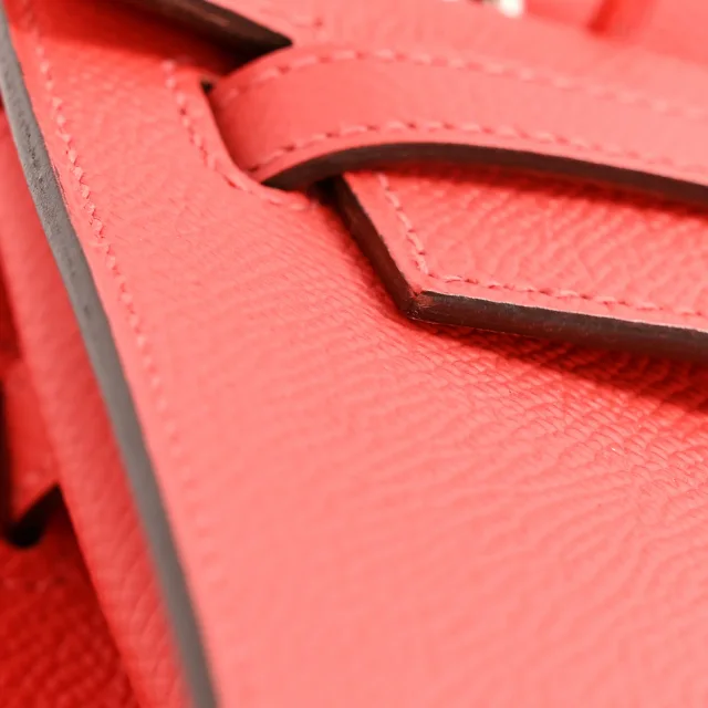 Hermès Epsom Kelly Sellier 25 Rose Jaipur in Pink Epsom leather from FASHIONPHILE, photo 13 of 14