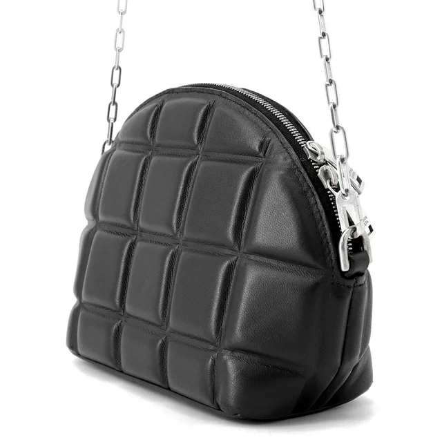 Bottega Veneta Padded Halfmoon Black593165 Leather Size Mini in Leather from GALLERY RARE, photo 2 of 3