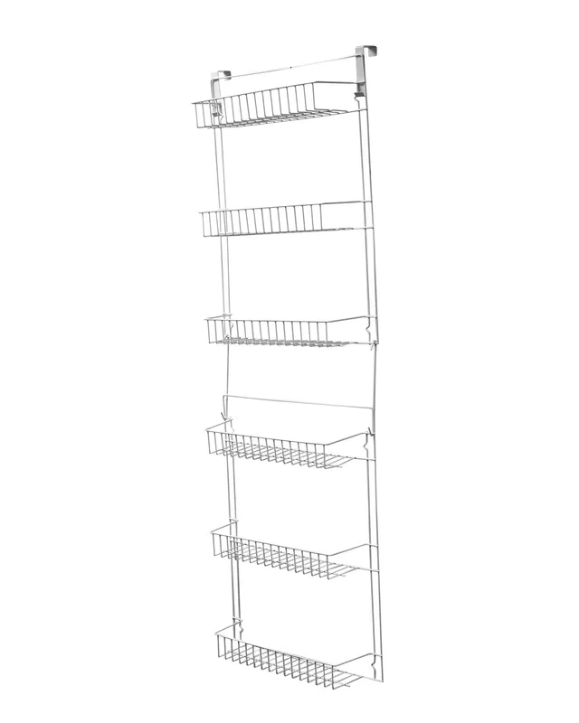 Trademark 5 foot Overdoor Storage Basket Rack, image 1 of 1 from Rue La La