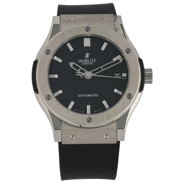 Hublot Classic Fusion 45mm Titanium Watch from H&T