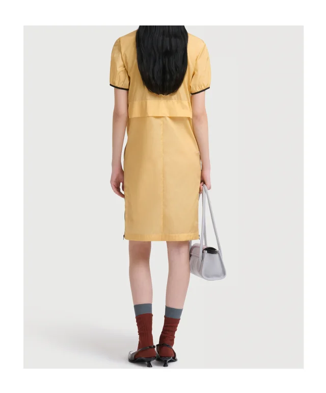 Marni Yellow ripstop zip-front dress, photo 4 of 5 from SENSER