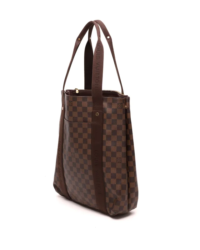 Louis Vuitton Damier Ebene Cabas Beaubourg Tote Bag in Brown Canvas from A Retro Tale, photo 2 of 2