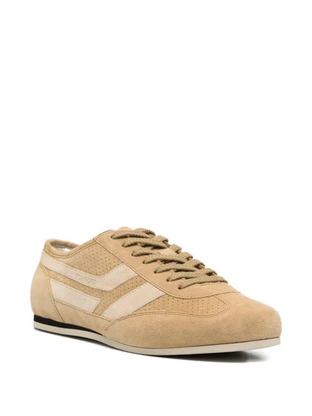 TOM FORD perforated panelled sneakers, photo 2 of 2 from FARFETCH