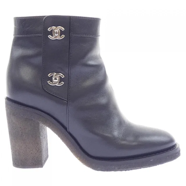 Chanel Turnlock Boots Black in Black Calfskin from The Reluxe
