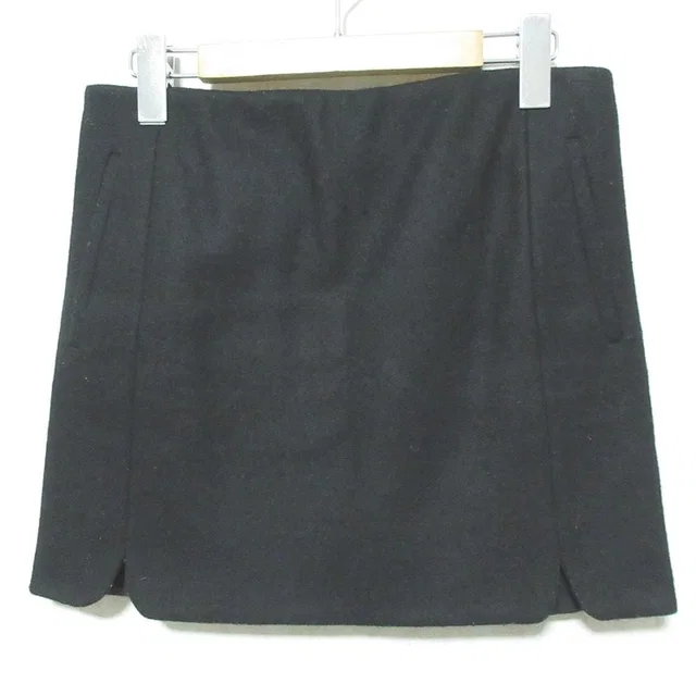 Balenciaga Wool Melton Mini Skirt in Wool from LuxUness