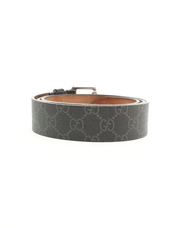 Gucci GG Supreme Snake Belt, size 95 in Denim from A Retro Tale, photo 3 of 8