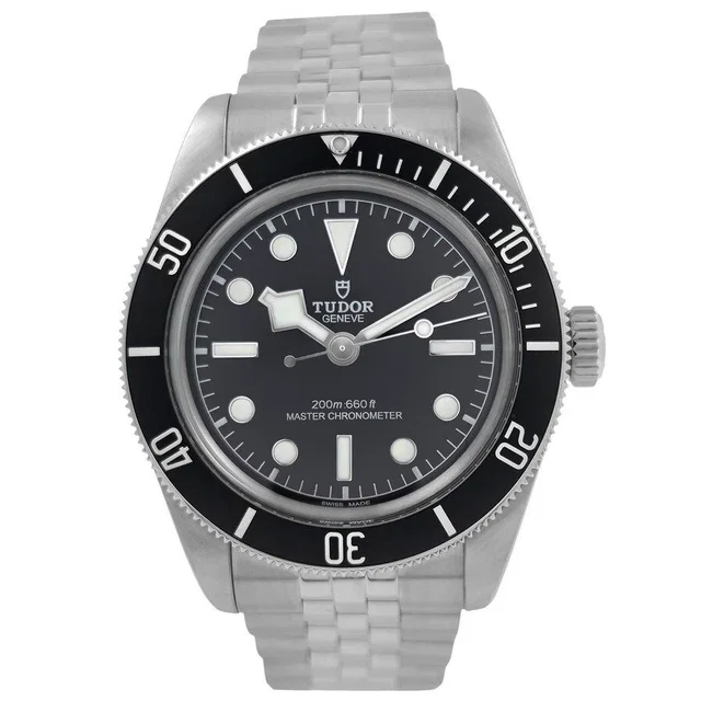 Tudor Black Bay Automatic Chronometer Black Dial Mens Watch 7941A1A0NU in silver|gray|black from Jomashop.com