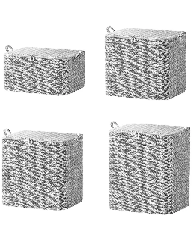Fresh Fab Finds 4 Pack Foldable Non Woven Storage Bags, image 1 of 1 from Rue La La