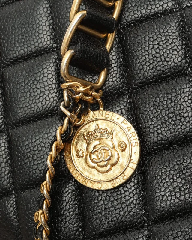 Chanel Mini Chain Soul Flap Bag in Caviar leather from A Retro Tale, photo 6 of 10