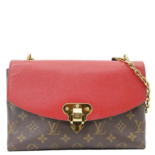 Louis Vuitton Saint Placide Monogram Canvas Crossbody Bag Cerise in Coated canvas from Dallas Designer Handbags
